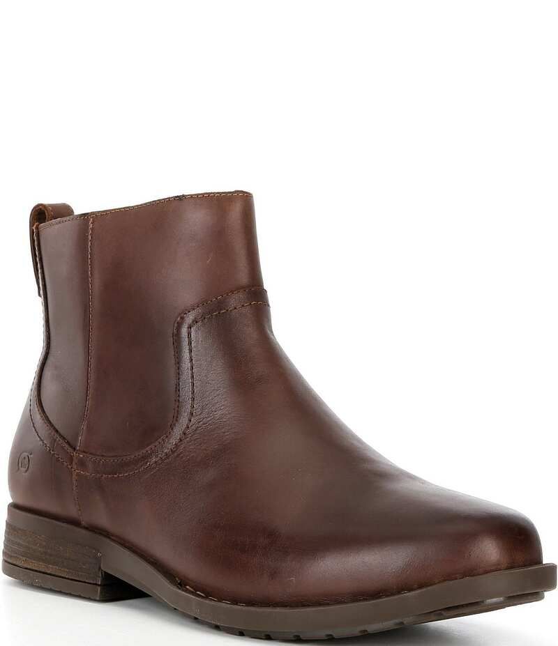 ボーン メンズ シューズ ブーツ・レインブーツ レザー Born Mens Reed Leather Boots Brown ブラウン