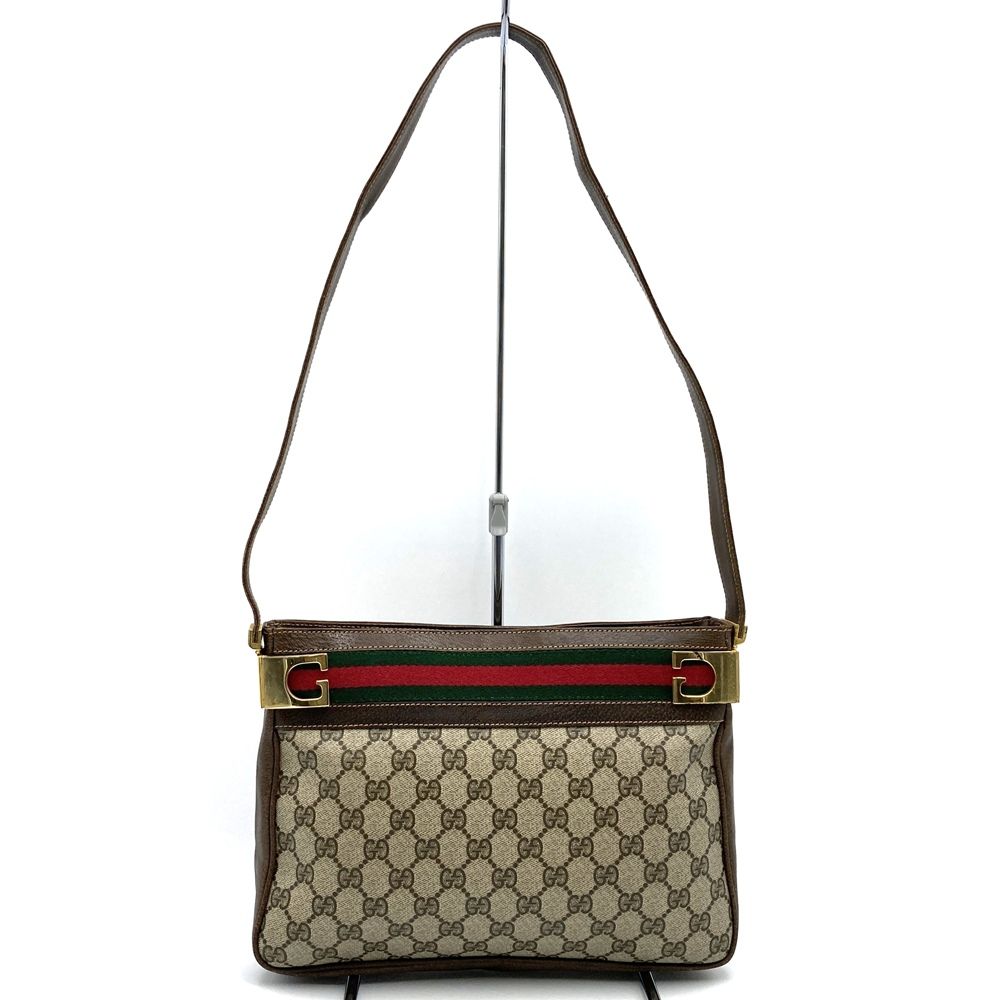 GUCCI グッチ ショルダーバッグ シェリー GGスプリーム オールド ヴィンテージ レディース