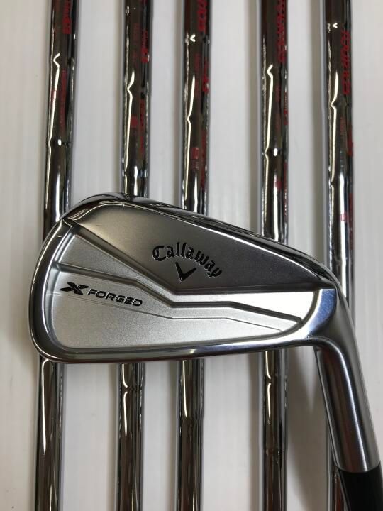 キャロウェイ　X FORGED 2024　NSプロ MODUS 3 TOUR 105　Sフレックス　アイアンセット　中古【最短即日発送】