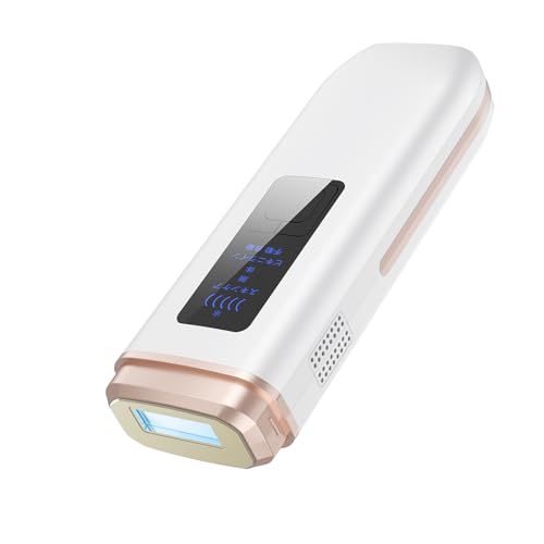 Ni Zmir脱毛器 【2026最新HIPL光脱毛器】サロン級無痛脱毛機 瞬間10℃サファイア冷却技術 メンズ髭・VIOライン・全身対応 照射回数無制限 8分高速全身脱毛 男女兼用 保護眼鏡&カミソリ付き PSE認証済 日本語説明書付き 贈り物のおすすめkoe
