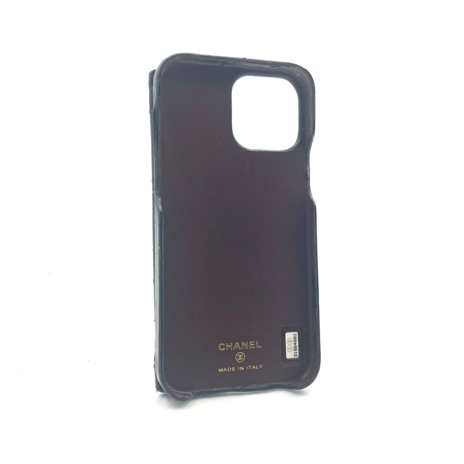 CHANEL マトラッセ iPhone13Proケース スマホケース ブラック シャネル 