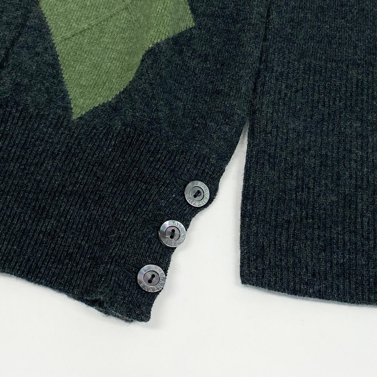 41e14 【美品】BALLANTYNE バランタイン ロングスリーブカシミヤニット