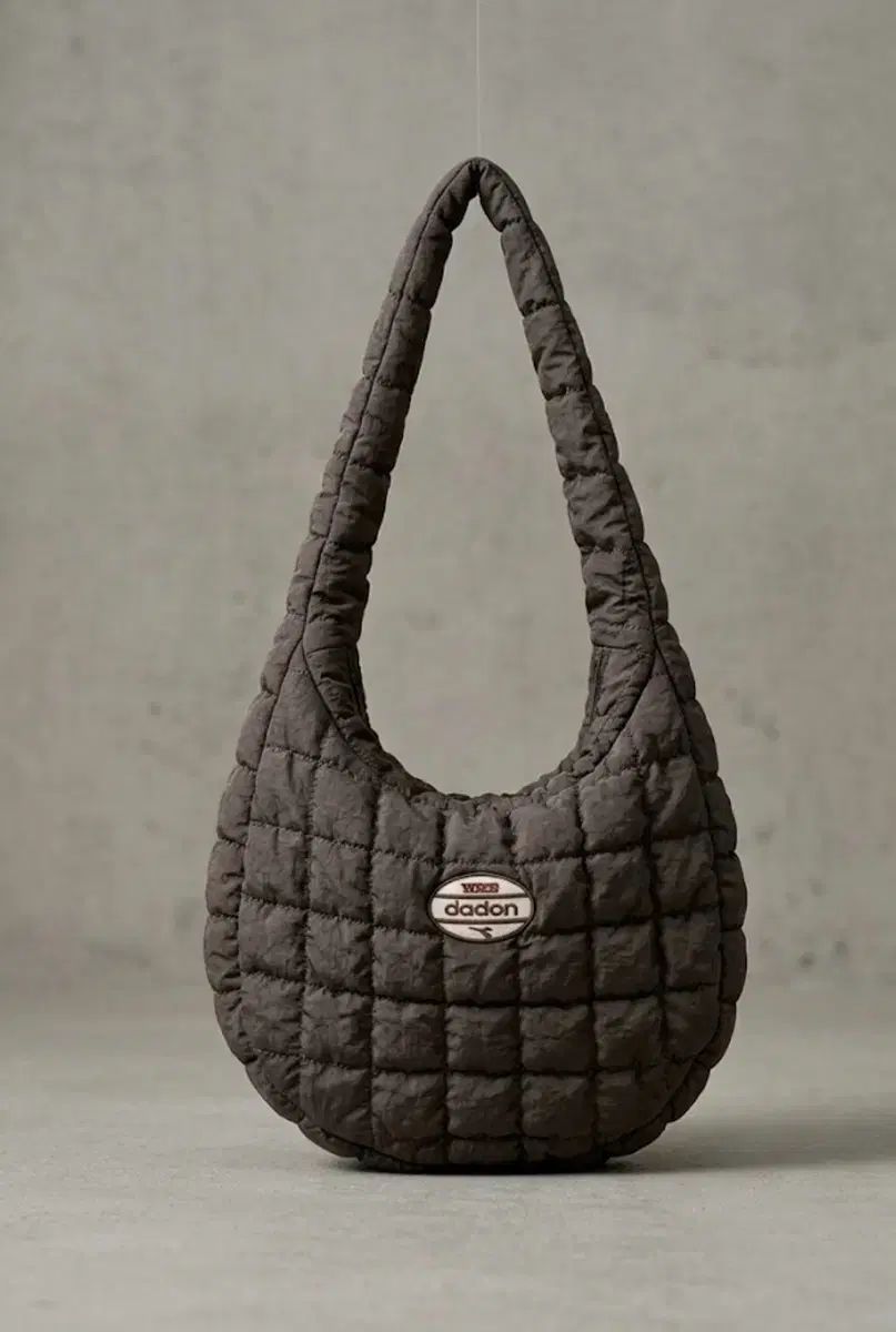 dadon 다돈 キルティング HOBO BAG ブラウン