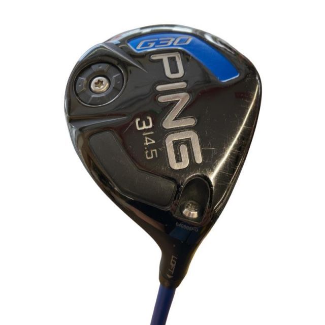 【中古】 ピン G30 3W フェアウェイウッド FW TFC 390(フェアウェイ) (フレックスS) メンズ 男性用 右利き 右用 Cランク ゴルフクラブ
