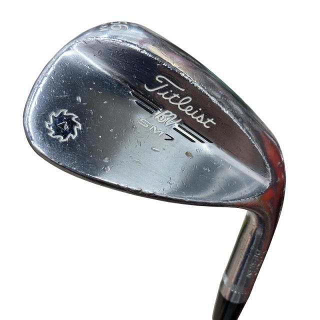 【中古】 タイトリスト VOKEY SPIN MILLED SM7 ツアークロム 56°/08°M ウェッジ WG NS PRO 950GH (フレックスS) メンズ 男性用 右利き 右用 Dランク ゴルフクラブ