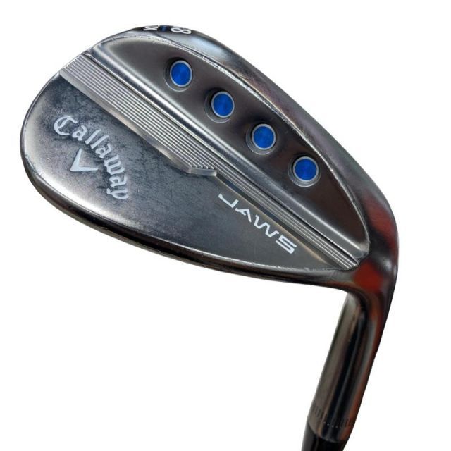 【中古】 キャロウェイ MD 5 JAWS ツアーグレー 58°/12°X ウェッジ WG 純正特注シャフト (フレックスS) メンズ 男性用 右利き 右用 Cランク ゴルフクラブ