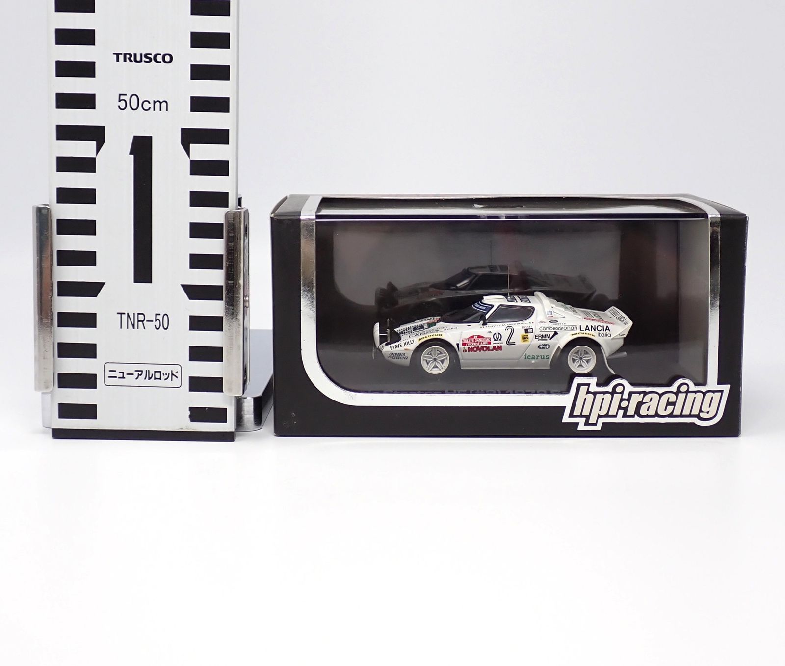 1/43 Lancia Stratos HF 1979 Sanremo MICHELIN #2 ホワイト 8070 HPI