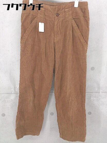 ◇ Broderie & Co ブロードゥリー&コー nano universe コーデュロイ パンツ サイズ38 ブラウン レディース 【中古】 【1104020012315】