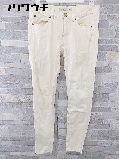 ◇ BEAUTY & YOUTH ビューティアンドユース UNITED ARROWS ストレッチ パンツ サイズS ホワイト系 レディース 【中古】 【1104020009377】