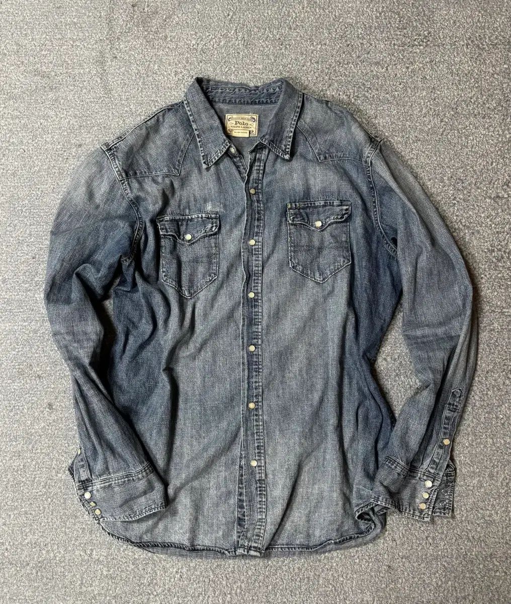 POLO RALPH LAUREN ウェスタン デニムシャツ XXL