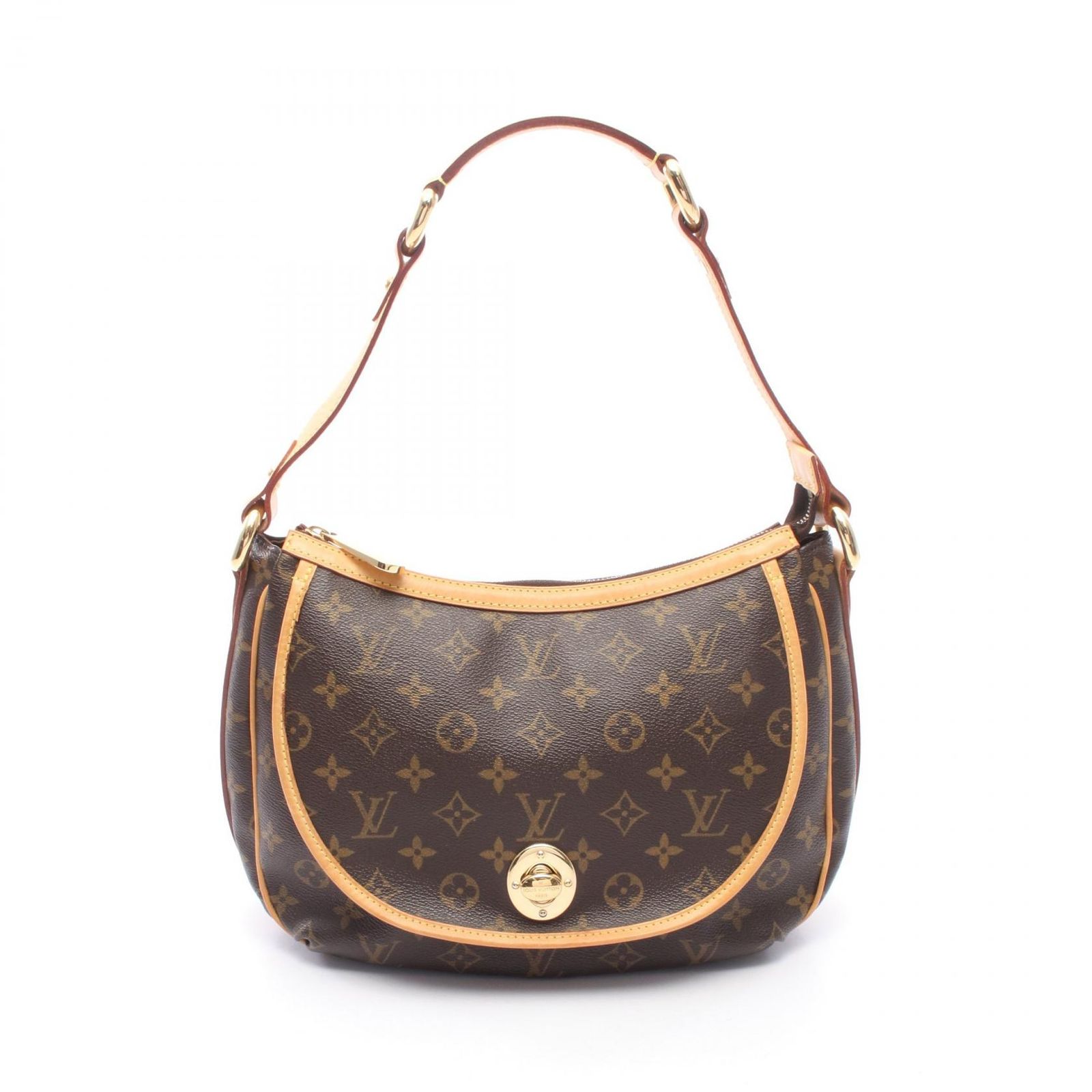 ルイ・ヴィトン LOUIS VUITTON ショルダーバッグ トゥラムPM M40076 PVCコーティングキャンバス レザー トゥラムPM レディース Used A