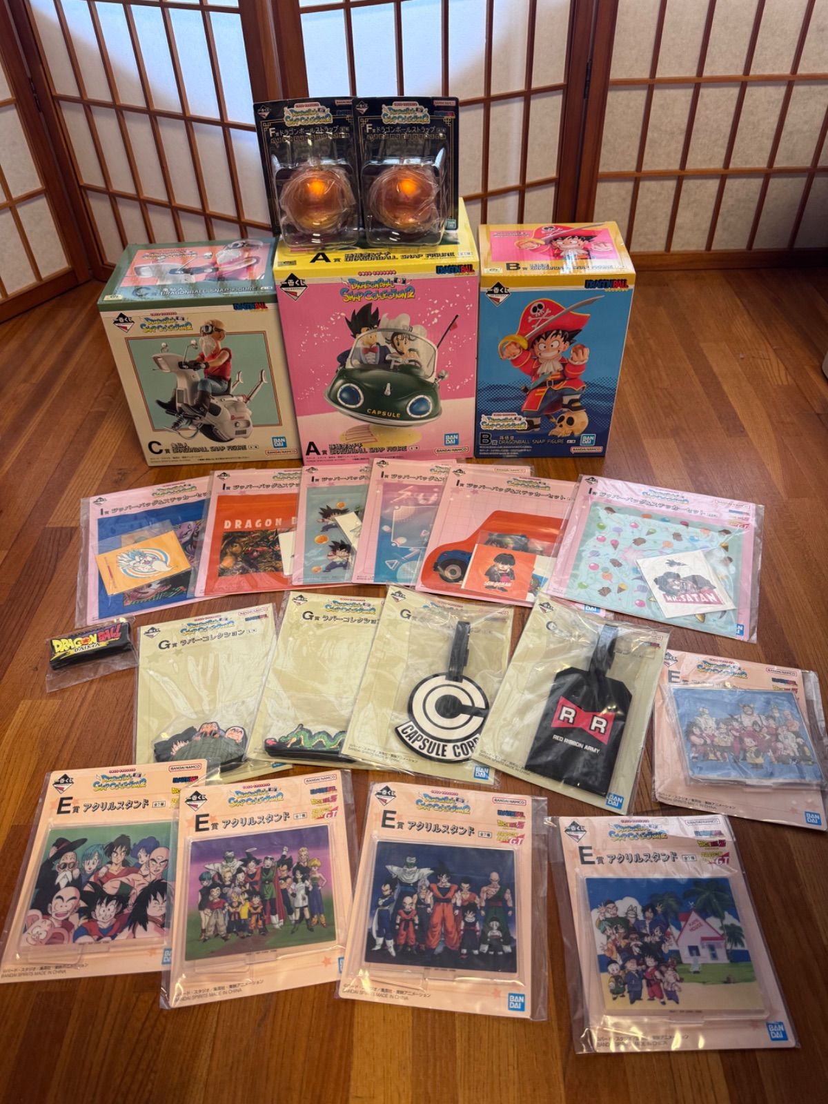 新品未開封】一番くじドラゴンボール〜snap collection2〜A賞B賞C賞