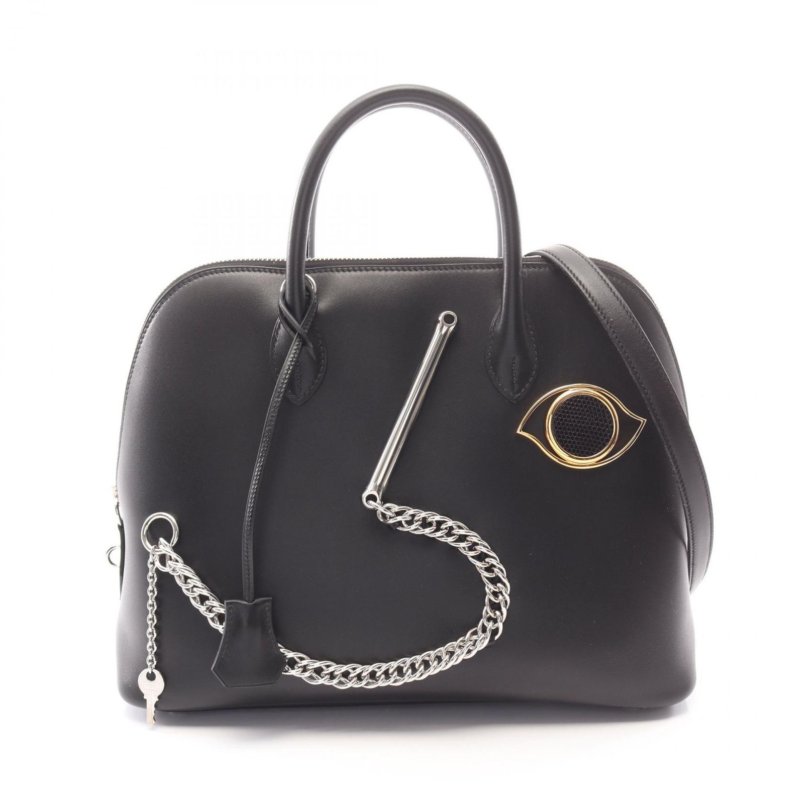 エルメス HERMES ハンドバッグ ボリード1923 30 スマイル 2WAY ブラック エキゾチックレザー ボリード1923 30 ブラック レディース Used A