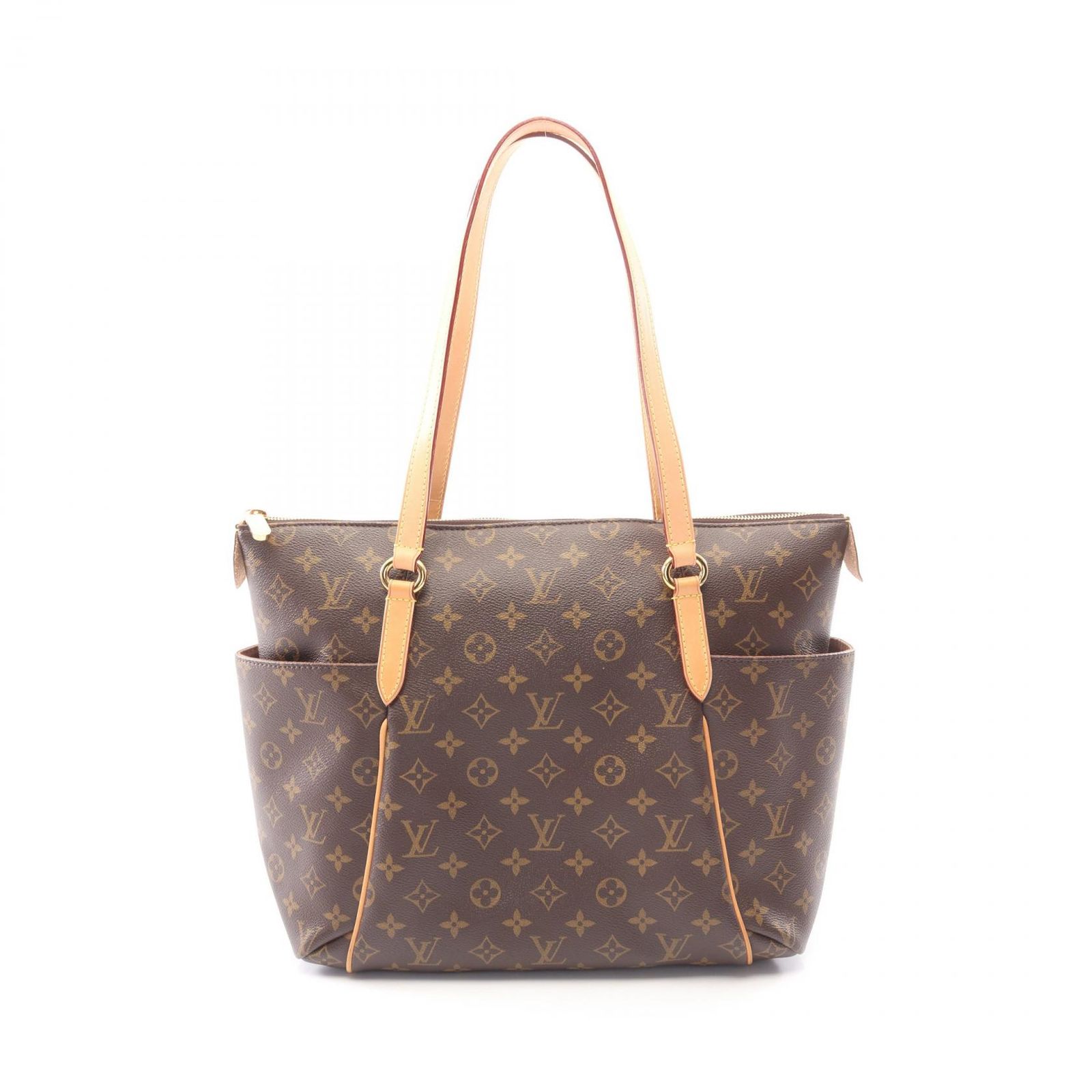 ルイ・ヴィトン LOUIS VUITTON トートバッグ トータリーMM M56689 PVCコーティングキャンバス レザー トータリーMM レディース Used A
