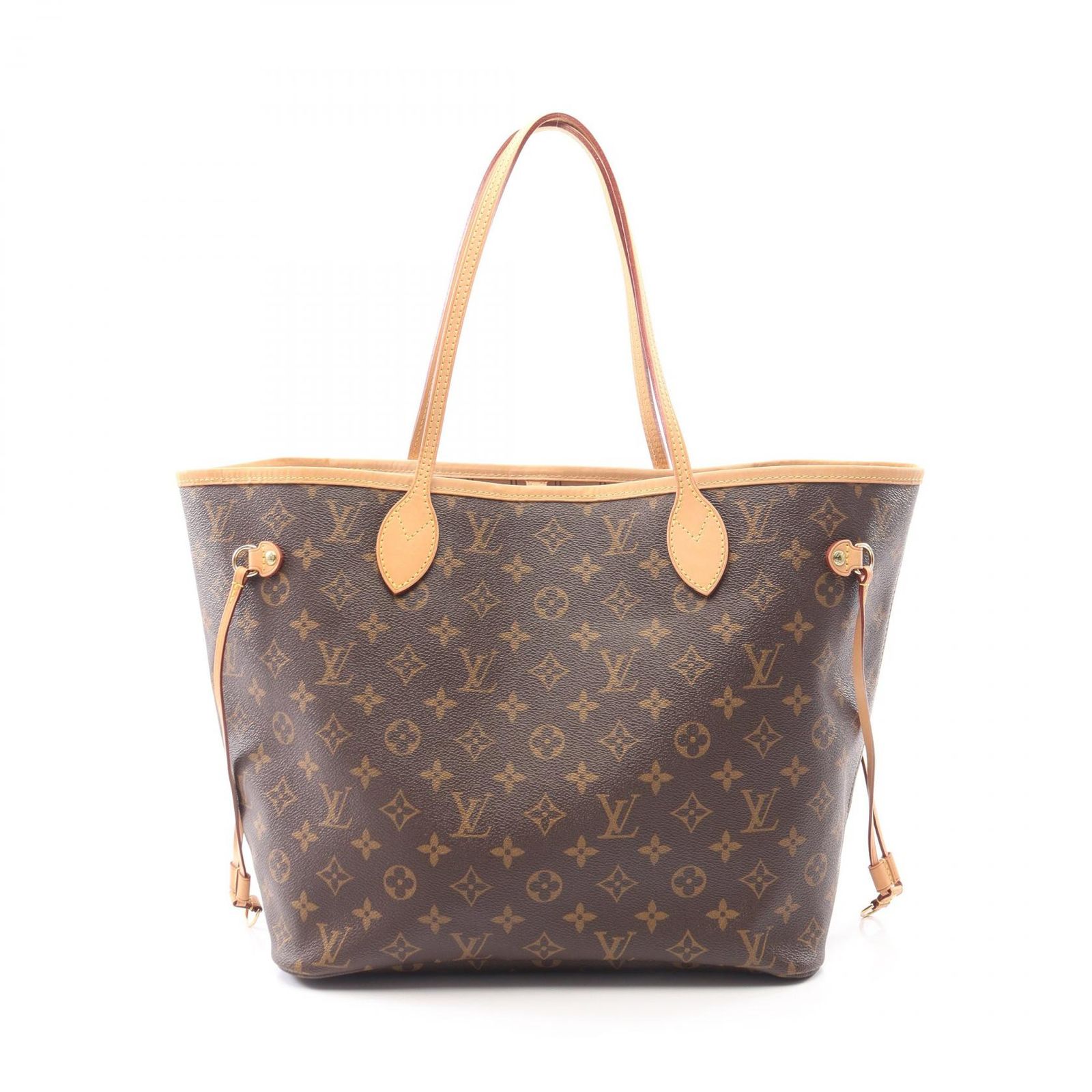 ルイ・ヴィトン LOUIS VUITTON トートバッグ ネヴァーフルMM M40156 PVCコーティングキャンバス レザー ネヴァーフルMM レディース Used A