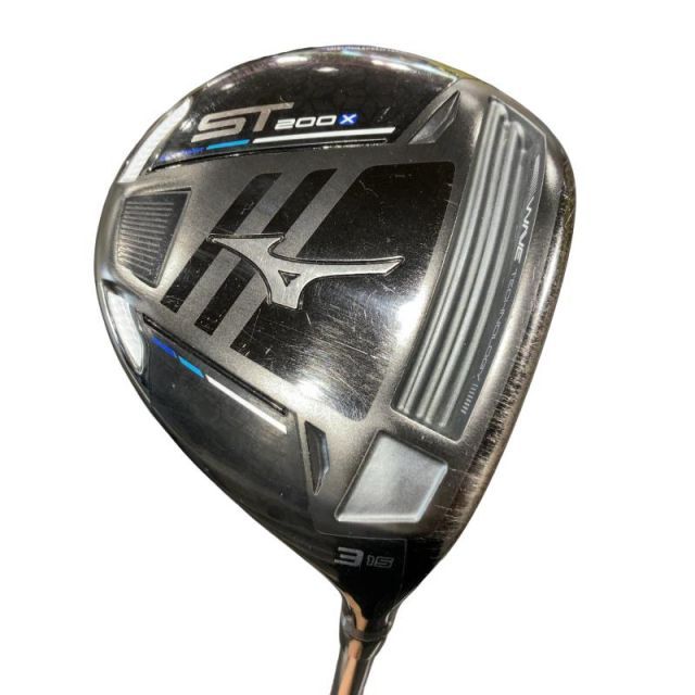 【中古】 ミズノ Mizuno ST200X 3W フェアウェイウッド FW 純正特注シャフト (フレックスSR) メンズ 男性用 右利き 右用 Cランク ゴルフクラブ