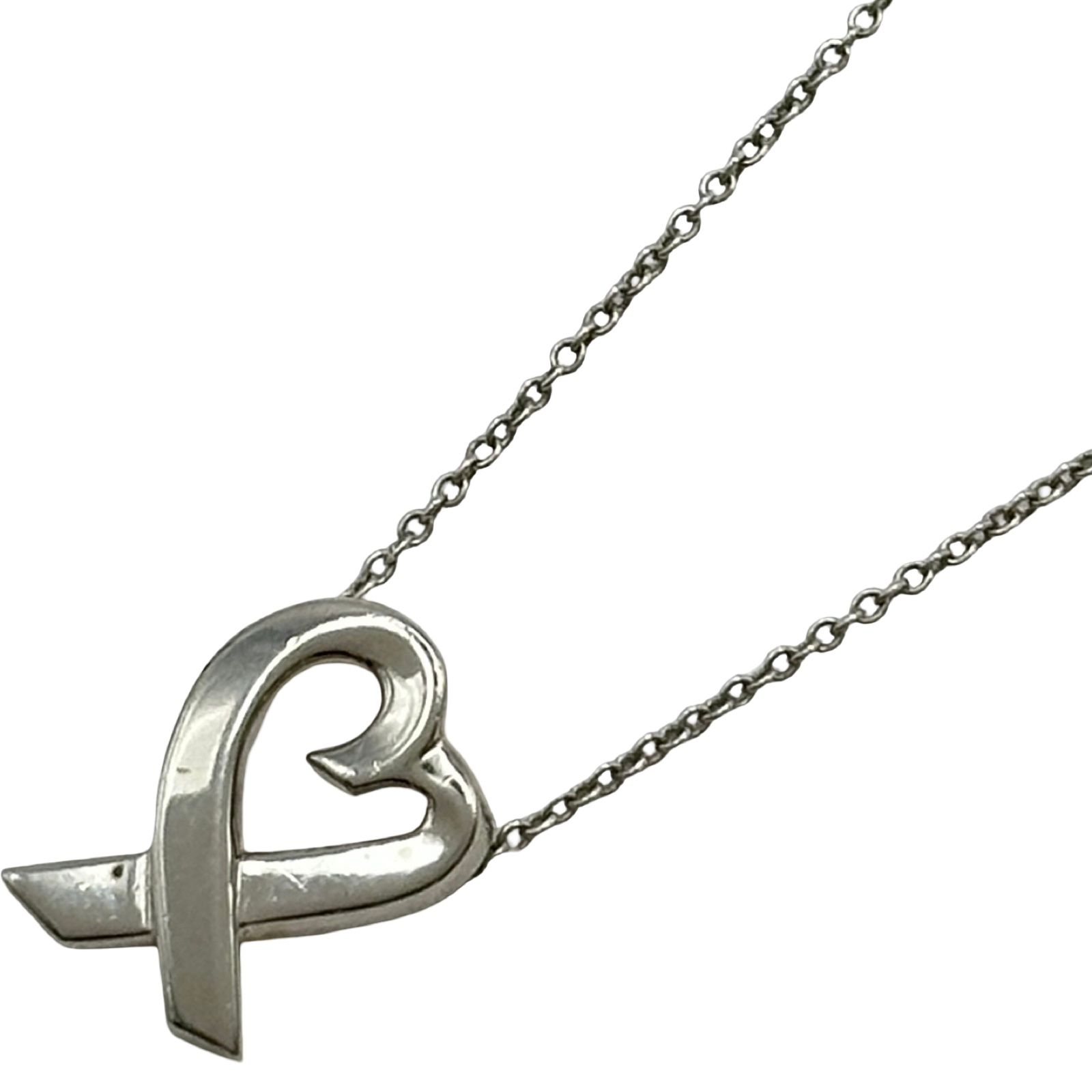 ティファニー TIFFANY＆CO ラビングハートネックレス シルバー 925 ジュエリー