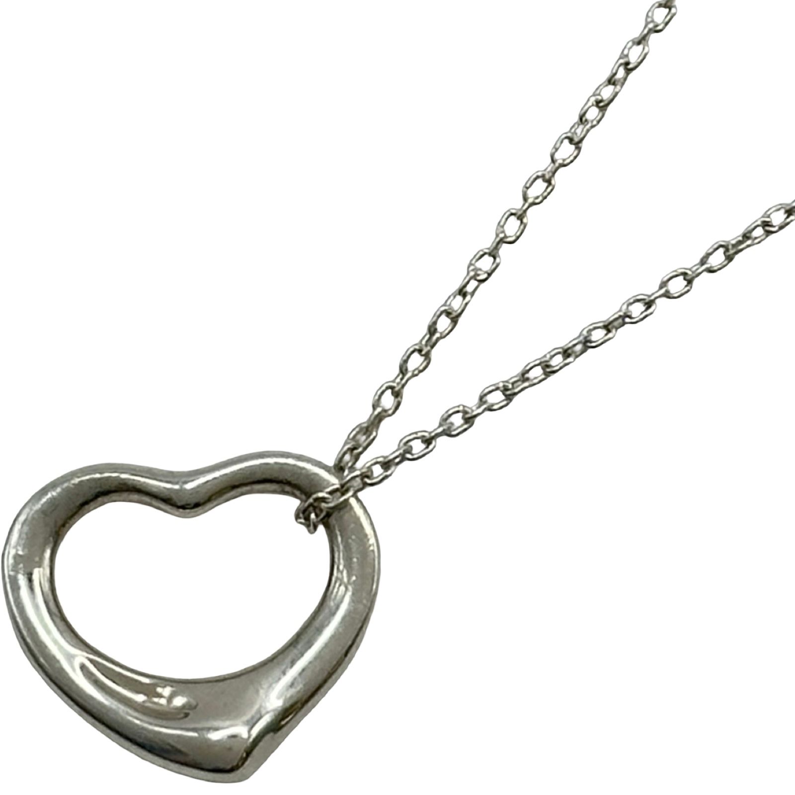 ティファニー TIFFANY＆CO オープンハートネックレス シルバー 925 ジュエリー
