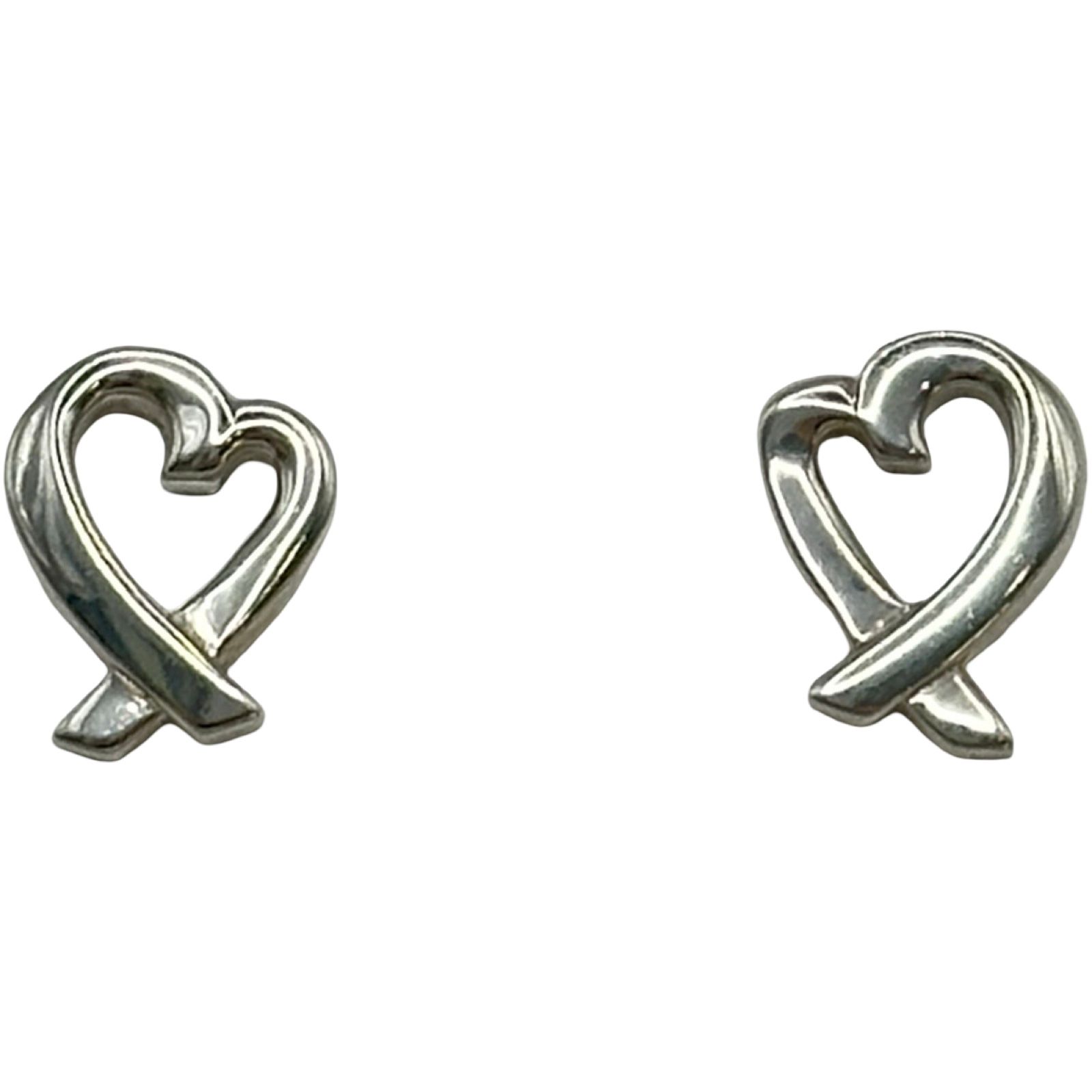 ティファニー TIFFANY&CO ラビングハートピアス シルバー 925 ジュエリー