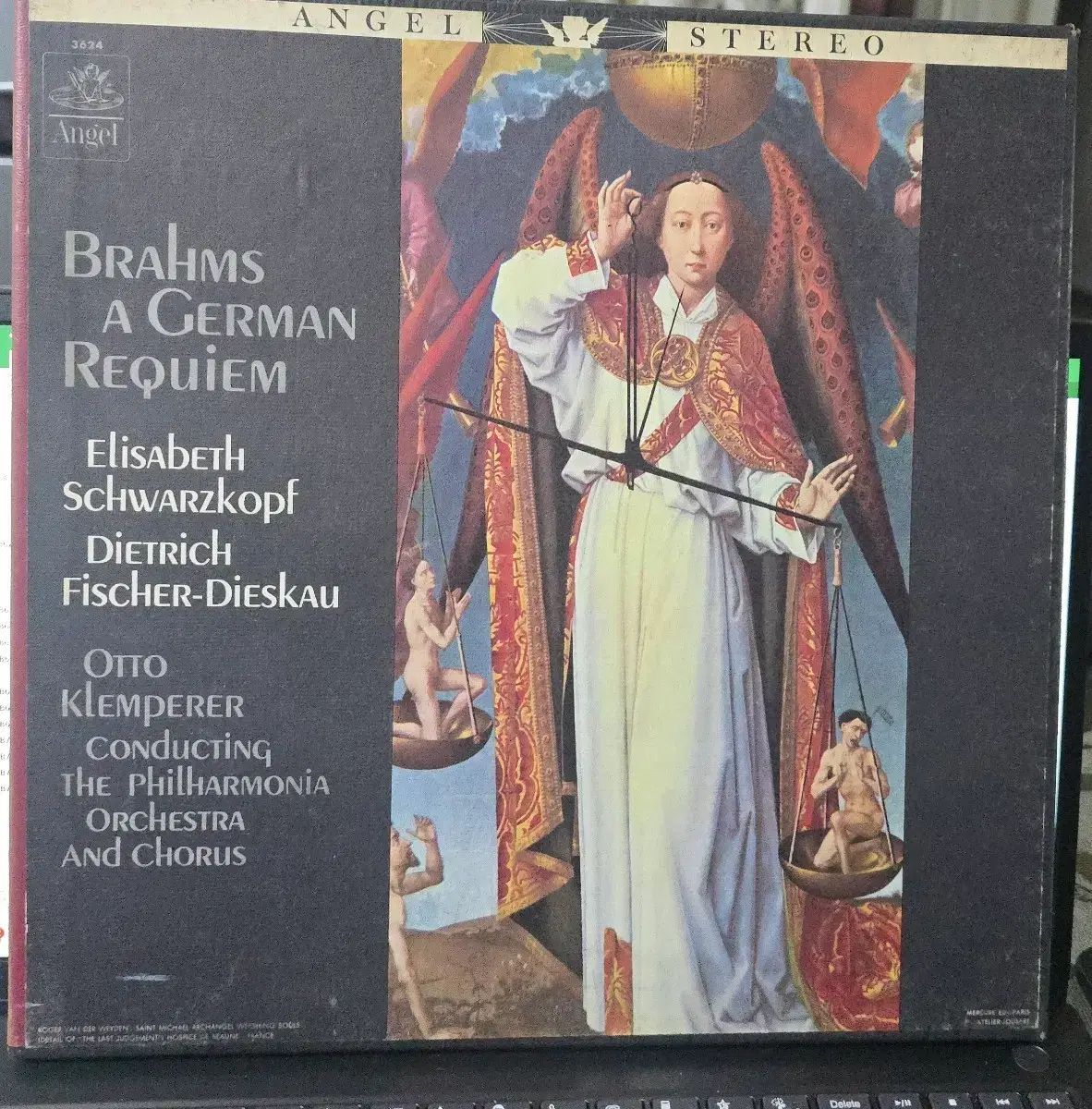 オットー クレンペラー 指揮_ブラームス ドイツ語 レクイエム_ 2LP BOX US