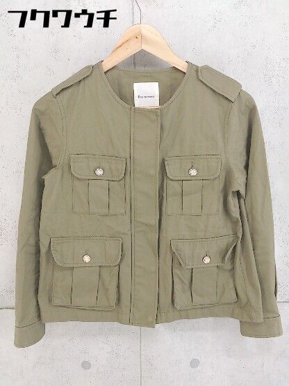◇ Bon mercerie ボン メルスリー 長袖 ジャケット サイズ38 カーキ レディース 【中古】 【1104050010527】