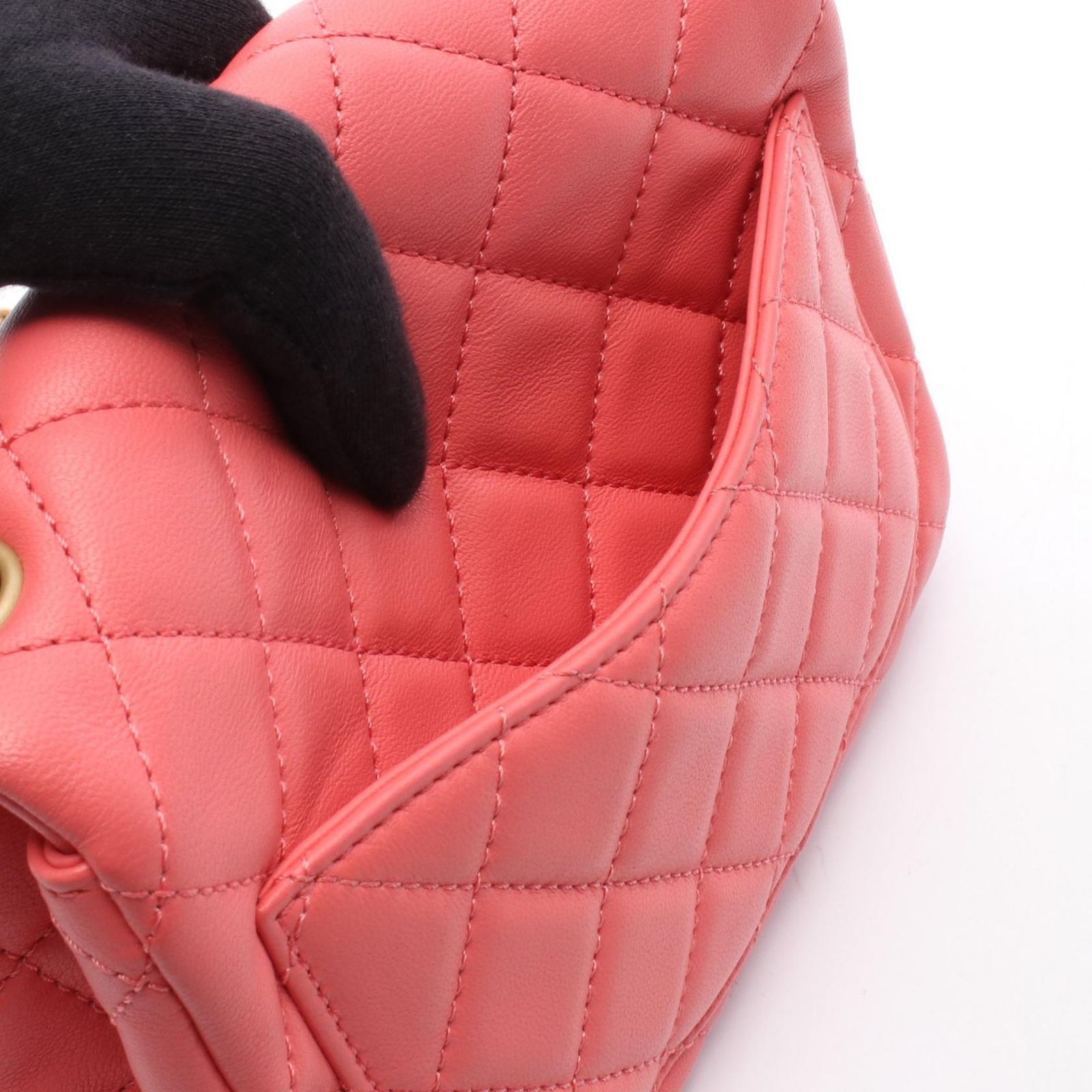 シャネル CHANEL ショルダーバッグ マトラッセ AS1786 ピンク レザー