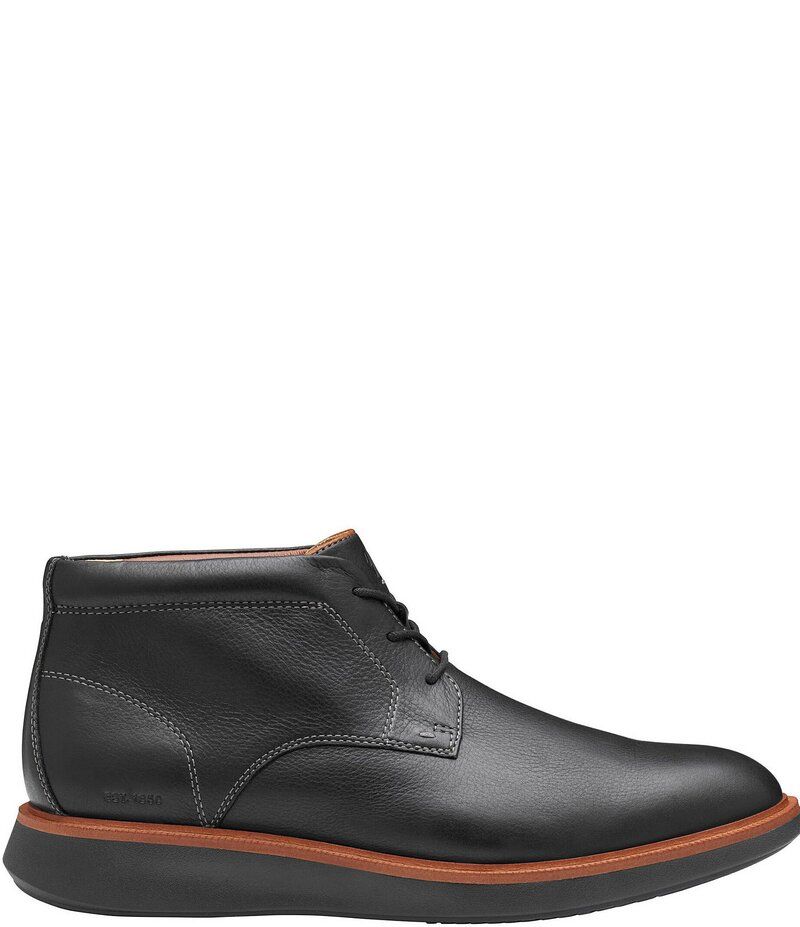 ジョンストンアンドマーフィー メンズ シューズ ブーツ・レインブーツ レザー Johnston Murphy Mens XCParker Waterproof Leather Chukka Boots Black ブラック