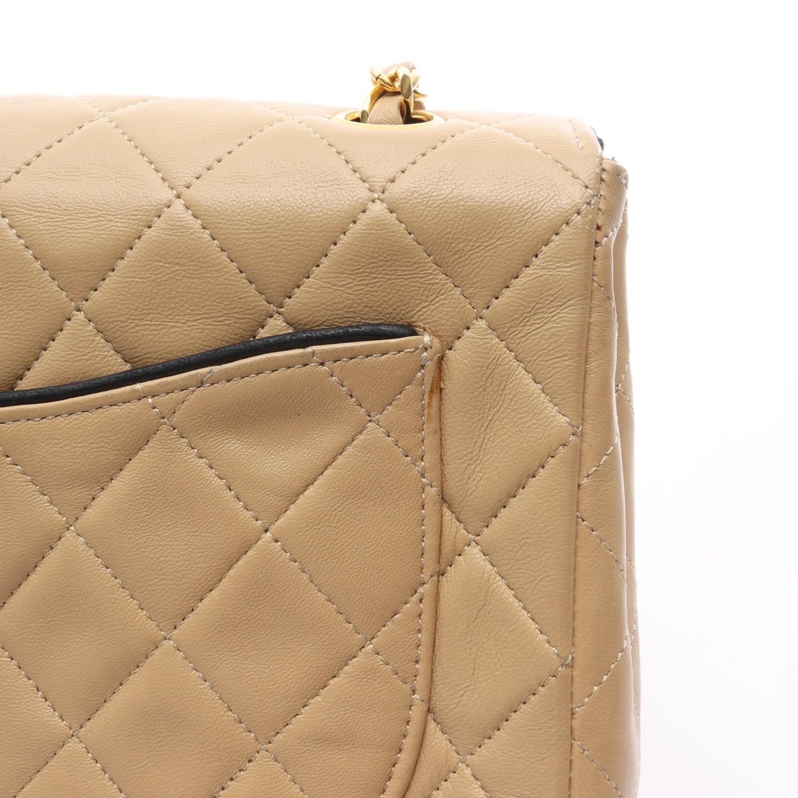 シャネル CHANEL ショルダーバッグ マトラッセ シングルフラップ