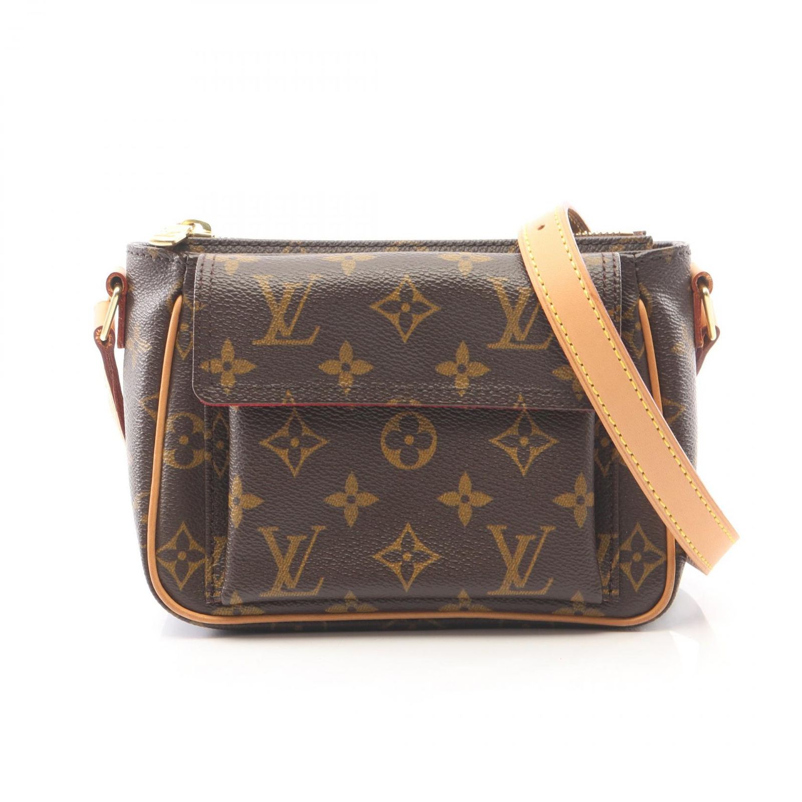 ルイ・ヴィトン LOUIS VUITTON ショルダーバッグ ヴィバシテPM M51165 PVCコーティングキャンバス レザー ヴィバ・シテPM レディース Used A