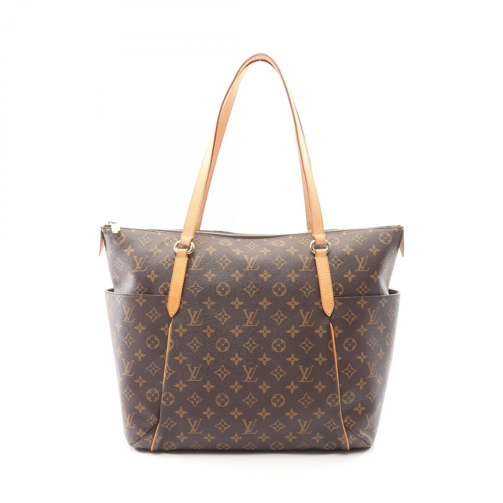 ルイ・ヴィトン LOUIS VUITTON トートバッグ トータリーGM M56690 PVCコーティングキャンバス レザー トータリーGM レディース Used A