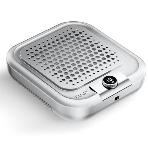 L'UGX 充電式 ネイル 集塵機 ネイルダストコレクター 70W 4500RPM回転数 静音設計低騒音 100％真空効果 2個フィルター(沖縄・離島の方発送不可）) f4e441c2