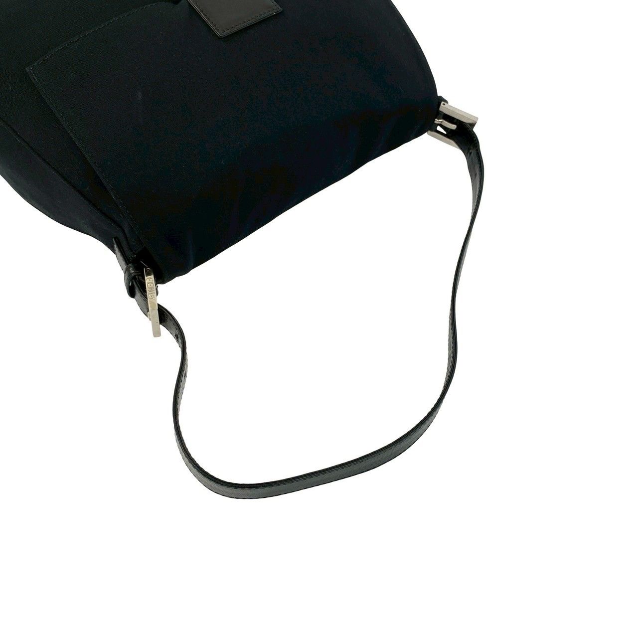 極 美品 袋付 FENDI フェンディ マンマバケット FF ロゴ 金具 