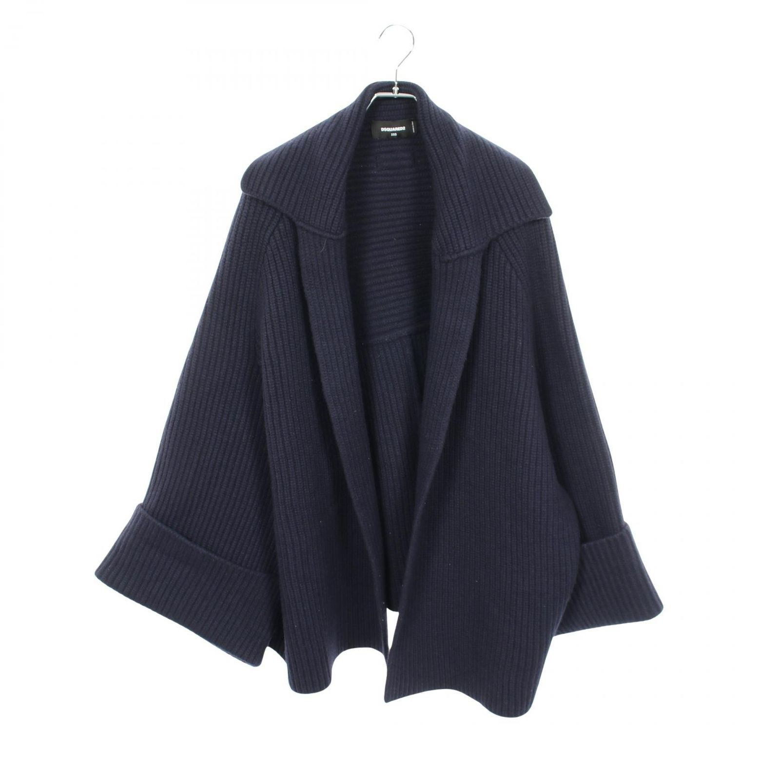 ディースクエアード DSQUARED2 カーディガン ケープ ウール カーディガン レディース Used A