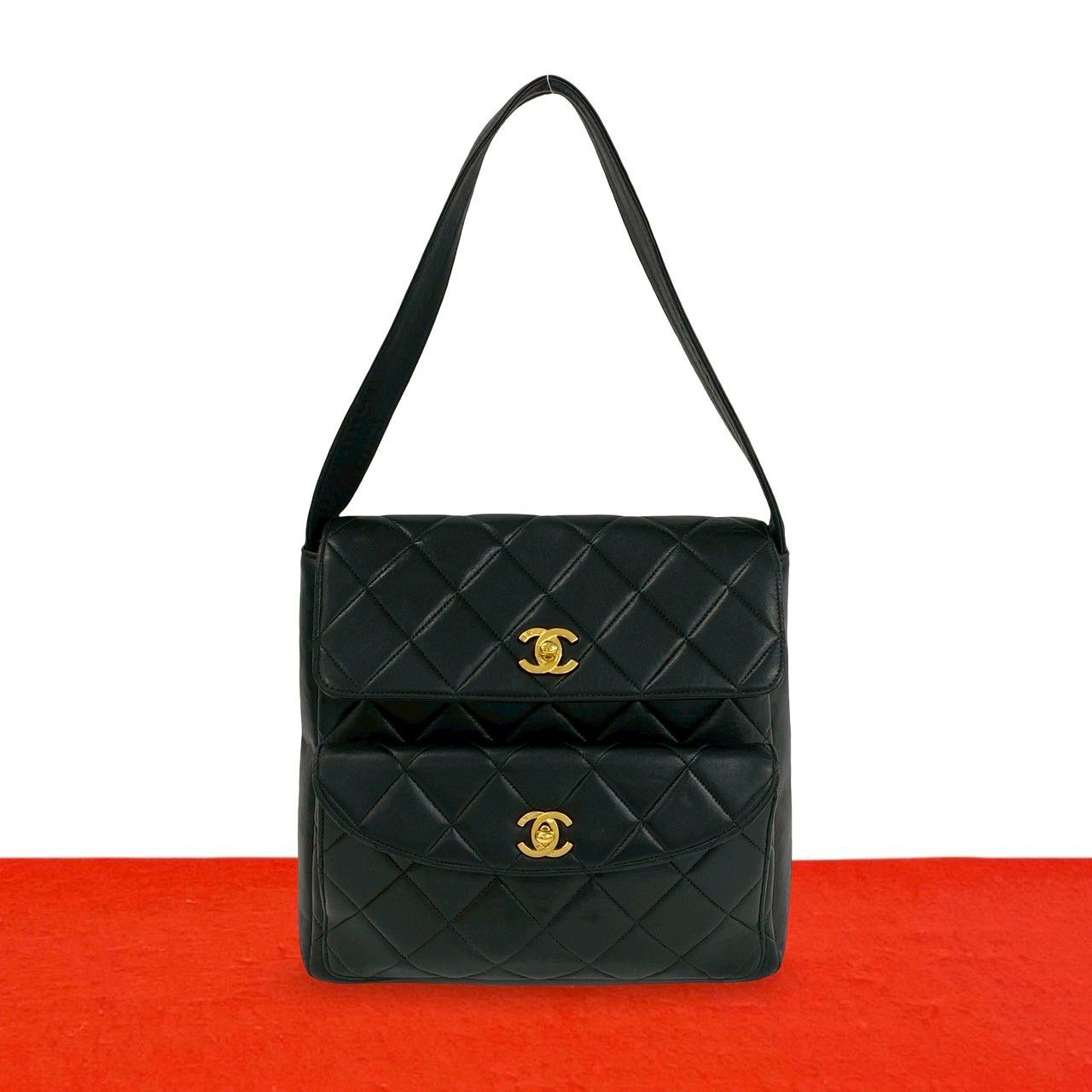 極 美品 シール有 4番台 CHANEL シャネル ヴィンテージ マトラッセ