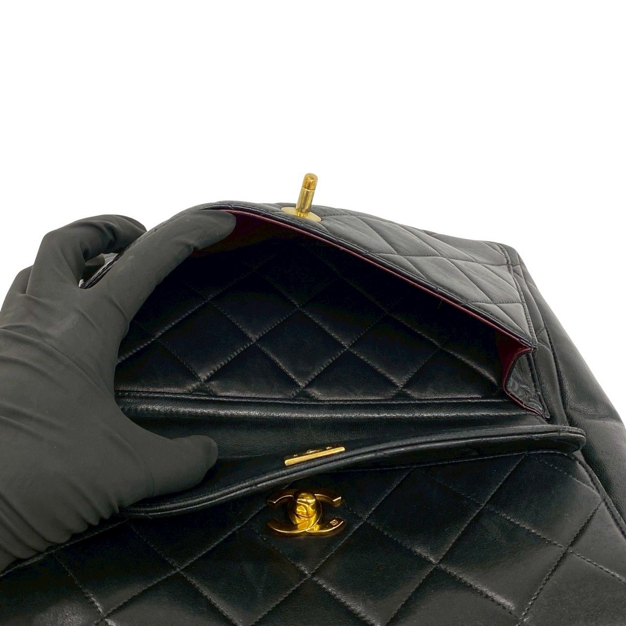 極 美品 シール有 4番台 CHANEL シャネル ヴィンテージ マトラッセ 