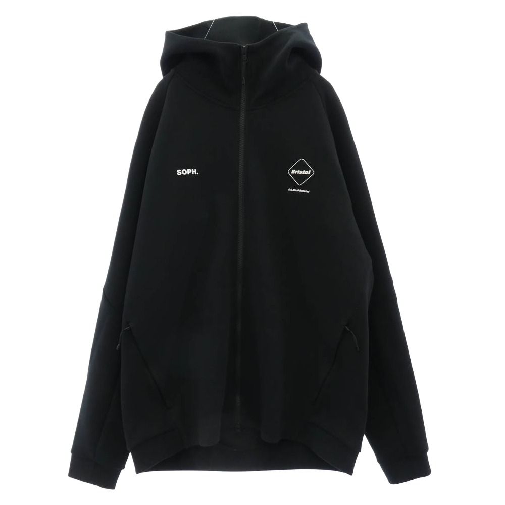 F.C.R.B. エフシーアールビー FCRB-250038 F.C.Real Bristol エフシーレアルブリストル VENTILATION TRAINING HOODIE ボンディング トレーニング フーディー パーカー ブラック系 XL【中古】