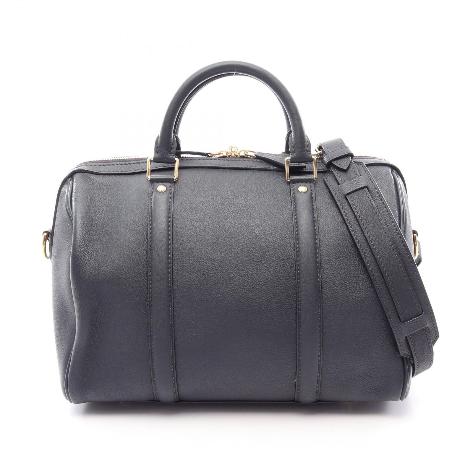 ルイ・ヴィトン LOUIS VUITTON ハンドバッグ SCバッグPM 2WAY M94342 ネイビー レザー SCバッグPM レディース Used A
