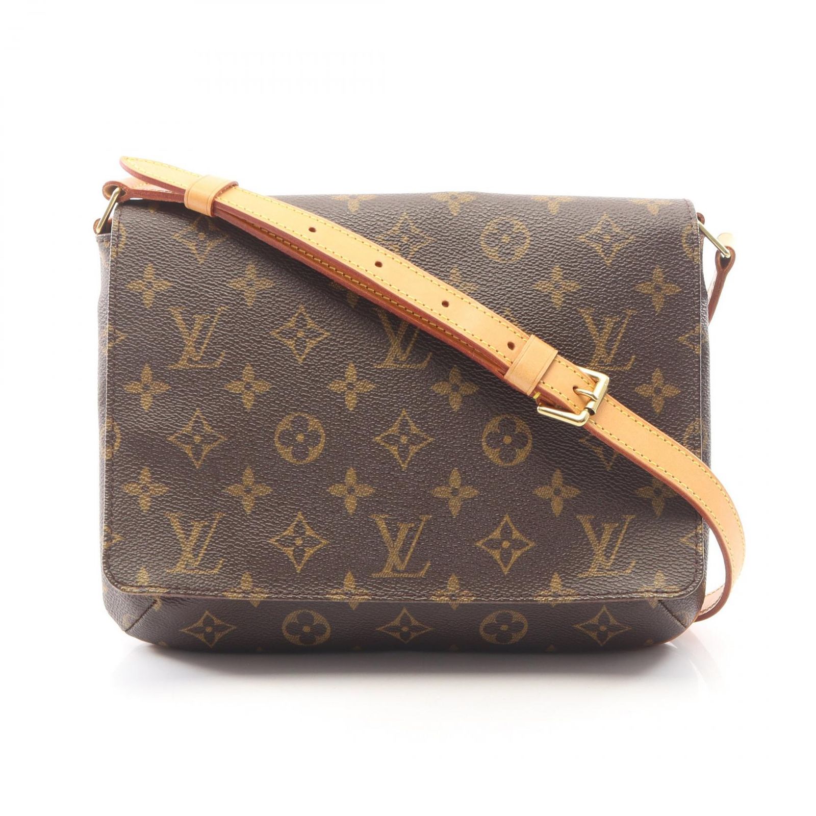 ルイ・ヴィトン LOUIS VUITTON ショルダーバッグ ミュゼットタンゴ ショートストラップ M51257 PVCコーティングキャンバス レザー ミュゼット・タンゴ ショート