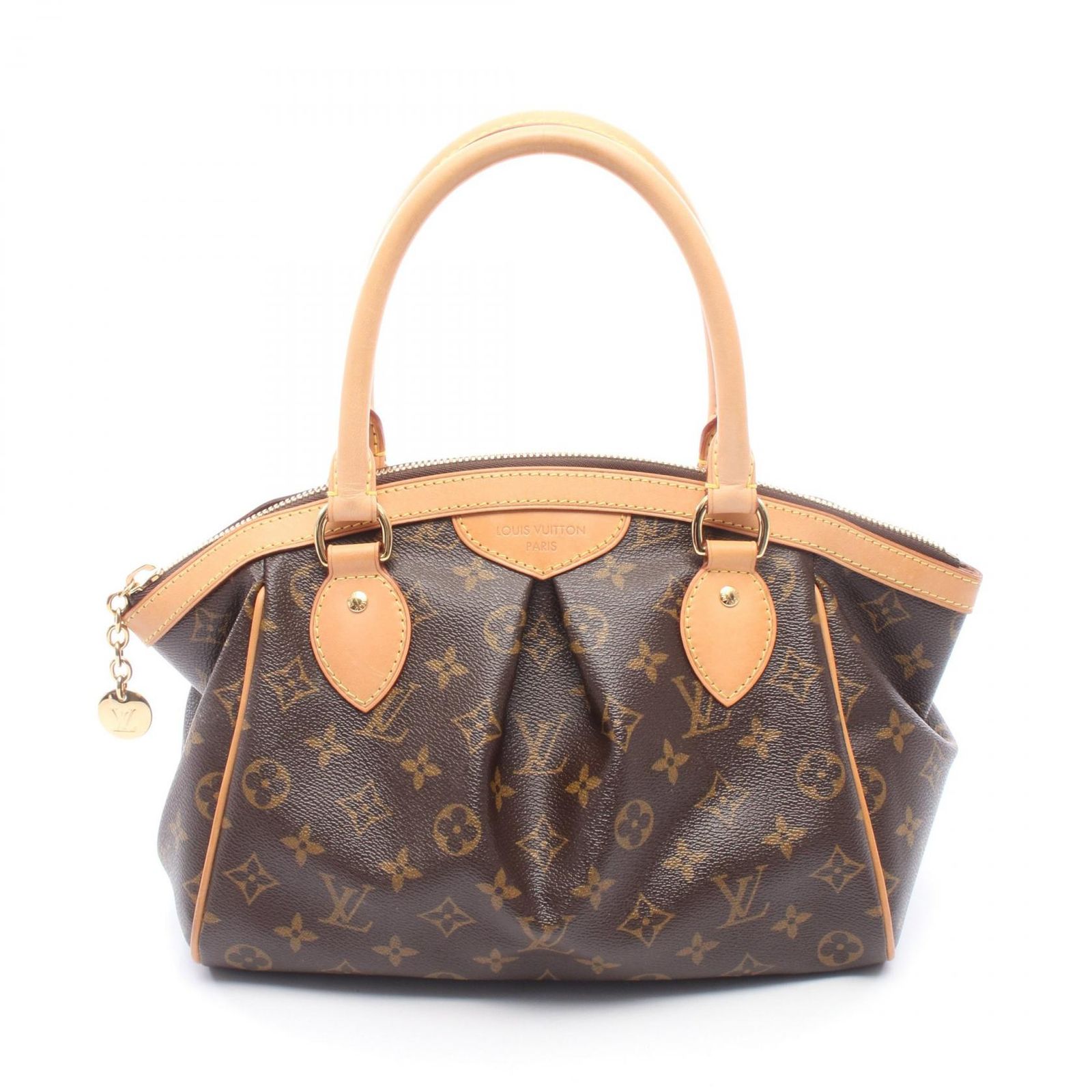 ルイ・ヴィトン LOUIS VUITTON ハンドバッグ ティヴォリPM M40143 PVCコーティングキャンバス レザー ティヴォリ レディース Used A