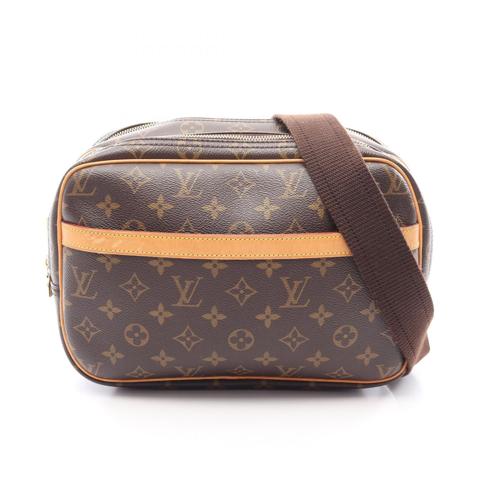 ルイ・ヴィトン LOUIS VUITTON ショルダーバッグ リポーターPM M45254 PVCコーティングキャンバス レザー リポーターPM レディース Used A