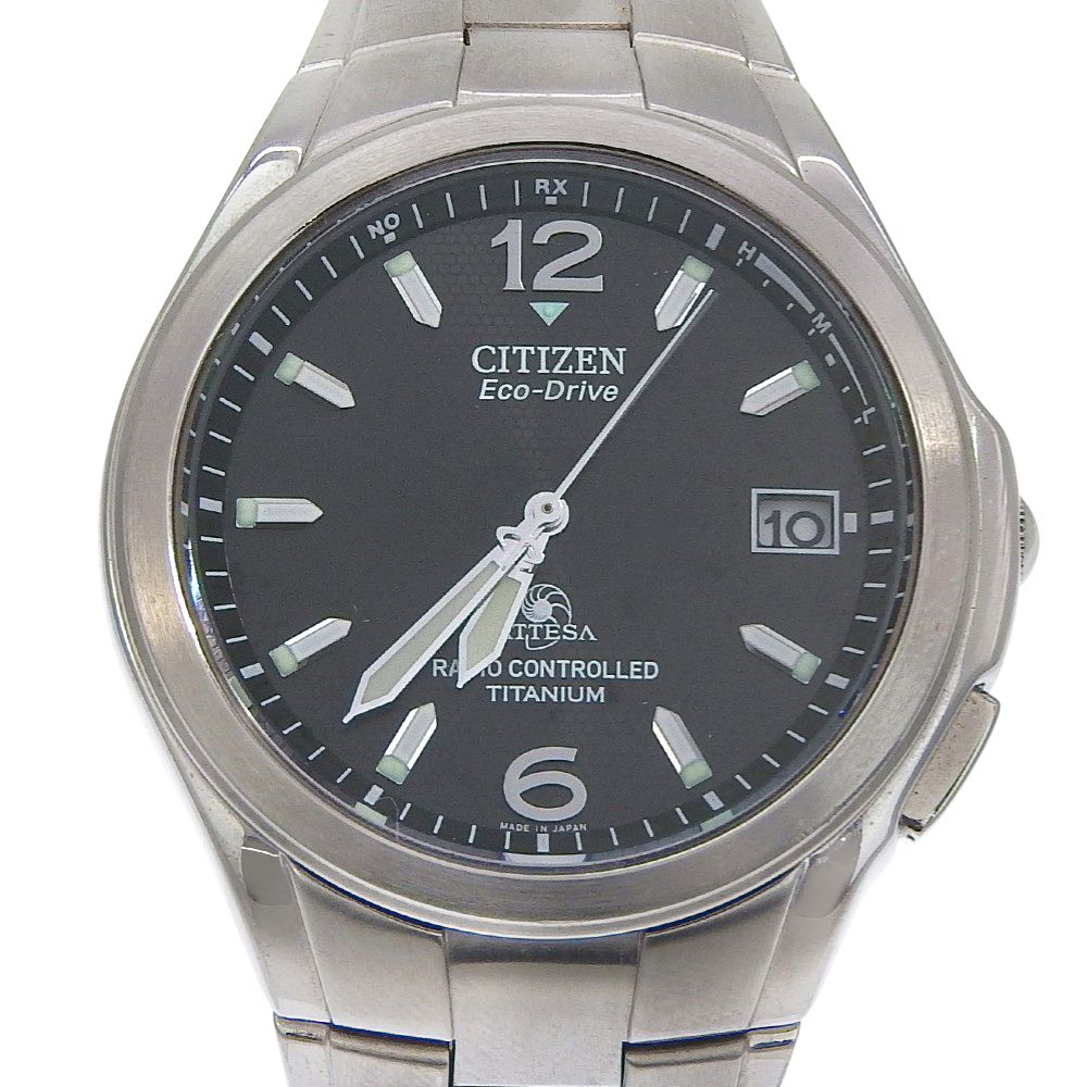CITIZEN シチズン ATESSA アテッサ エコドライブ 電波 ソーラー 稼働品 