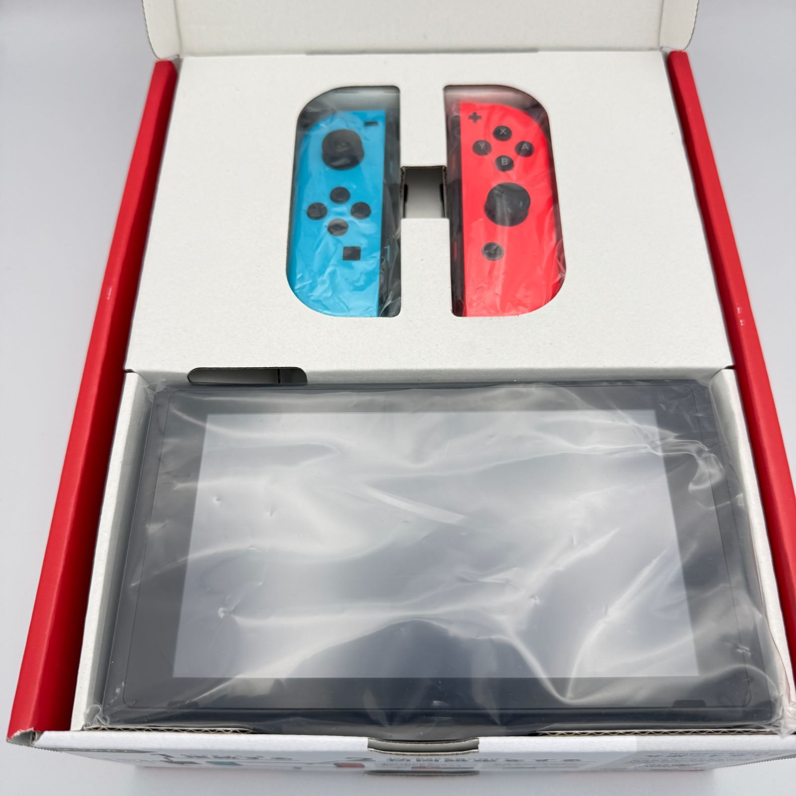 中古・箱、ドック相違】Nintendo Switch 本体 Joy-Con（L）ネオン