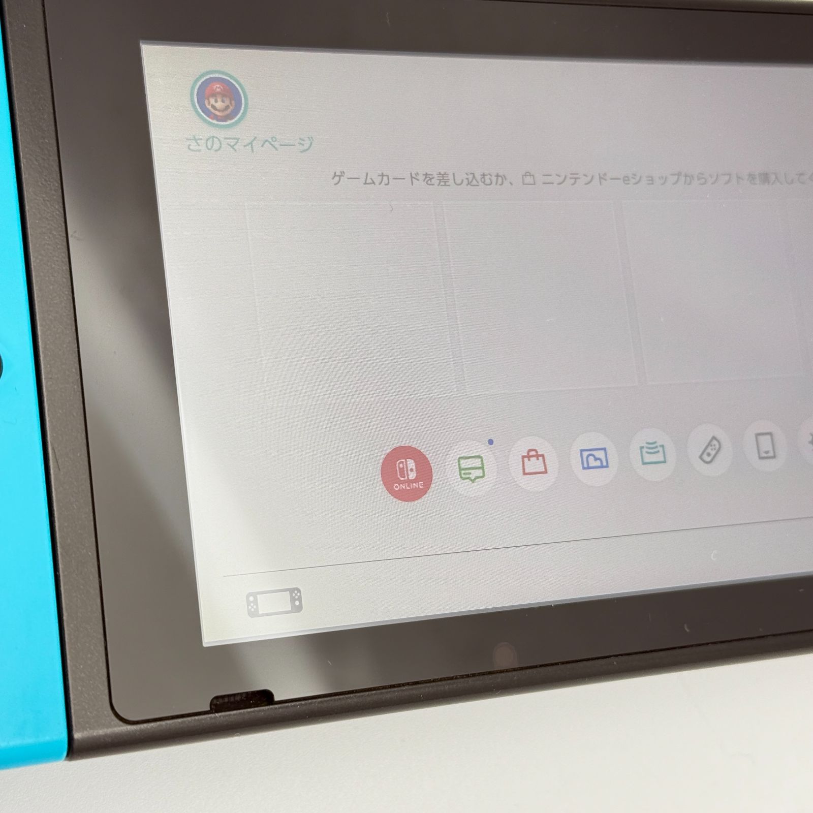 中古・箱、ドック相違】Nintendo Switch 本体 Joy-Con（L）ネオン
