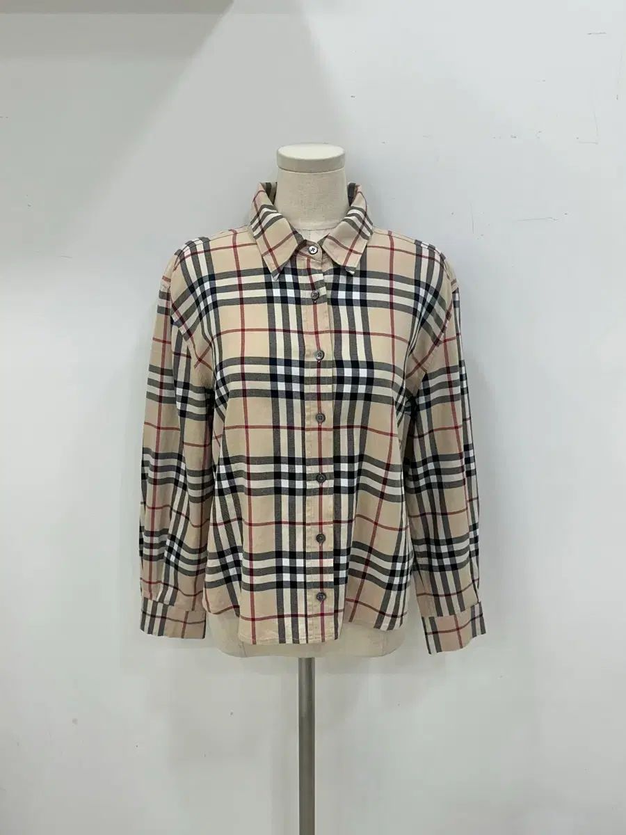 BURBERRY ブラウス ノバチェック BURBERRY』バーバリー (M) 切り替え