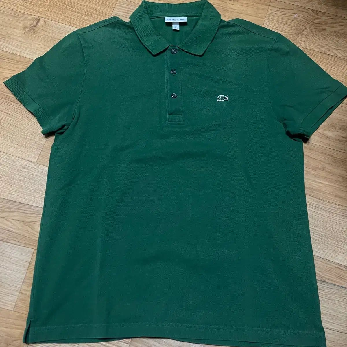 ラコステ カラーTシャツ 半袖 グリーン 105サイズ