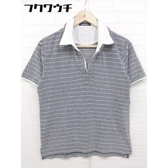 ◇ BEAMS ビームス 半袖 ポロシャツ グレー系 レディース 【中古】 【1105270001418】