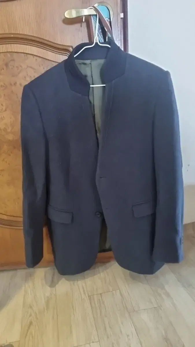 TIME HOMME ウールカシミアネイビー チャイナネック ブレーザー M/L 13,979円