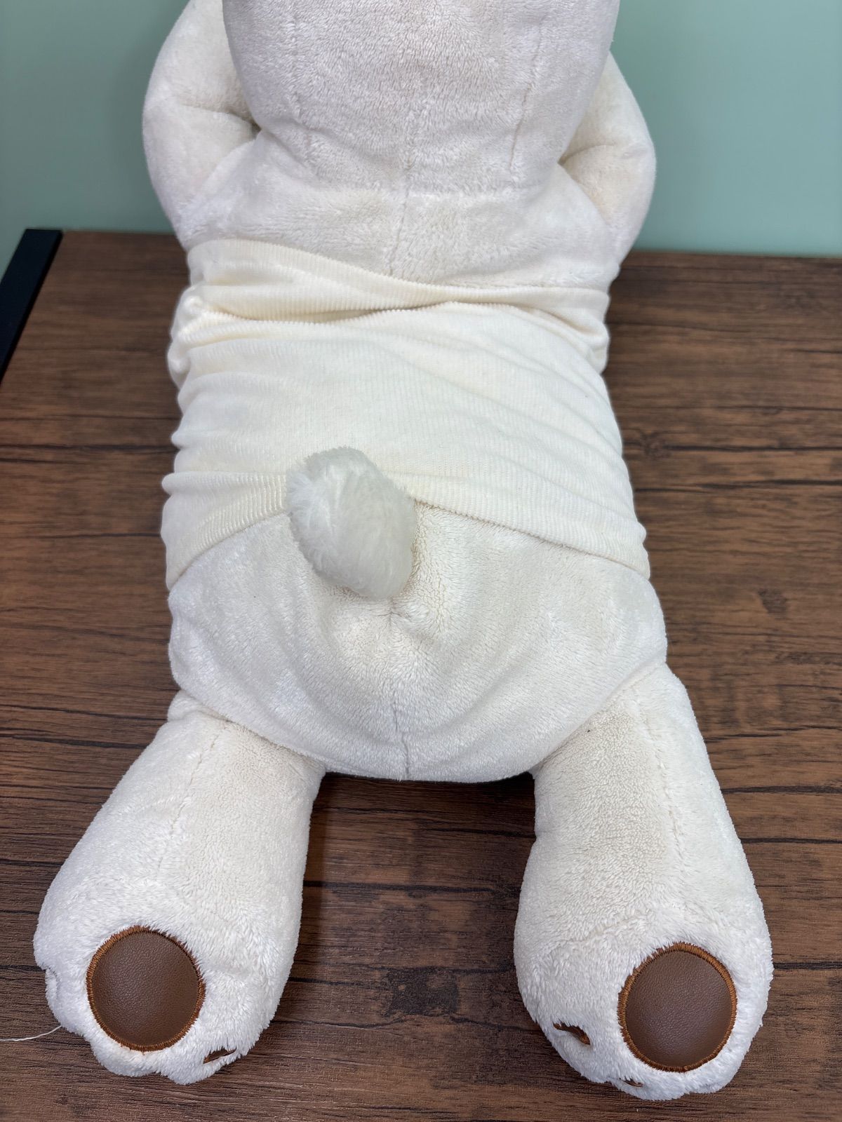 ニトリ 腹巻きしろくま 60cm クッション 抱き枕 ぬいぐるみ 送料無料