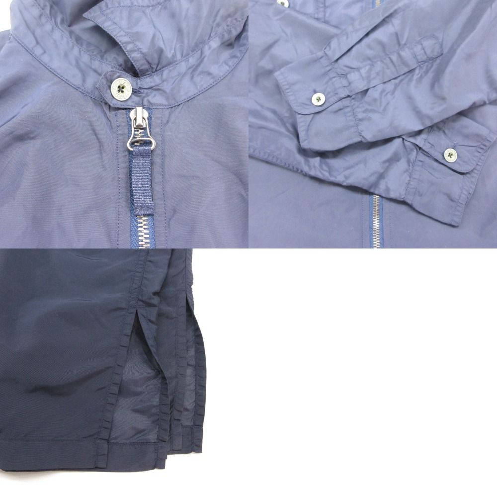 RALPH LAUREN ラルフローレン スポーツ コート ミリタリー ジップアップ アウター 薄地 ネイビー 10【L】 【中古】