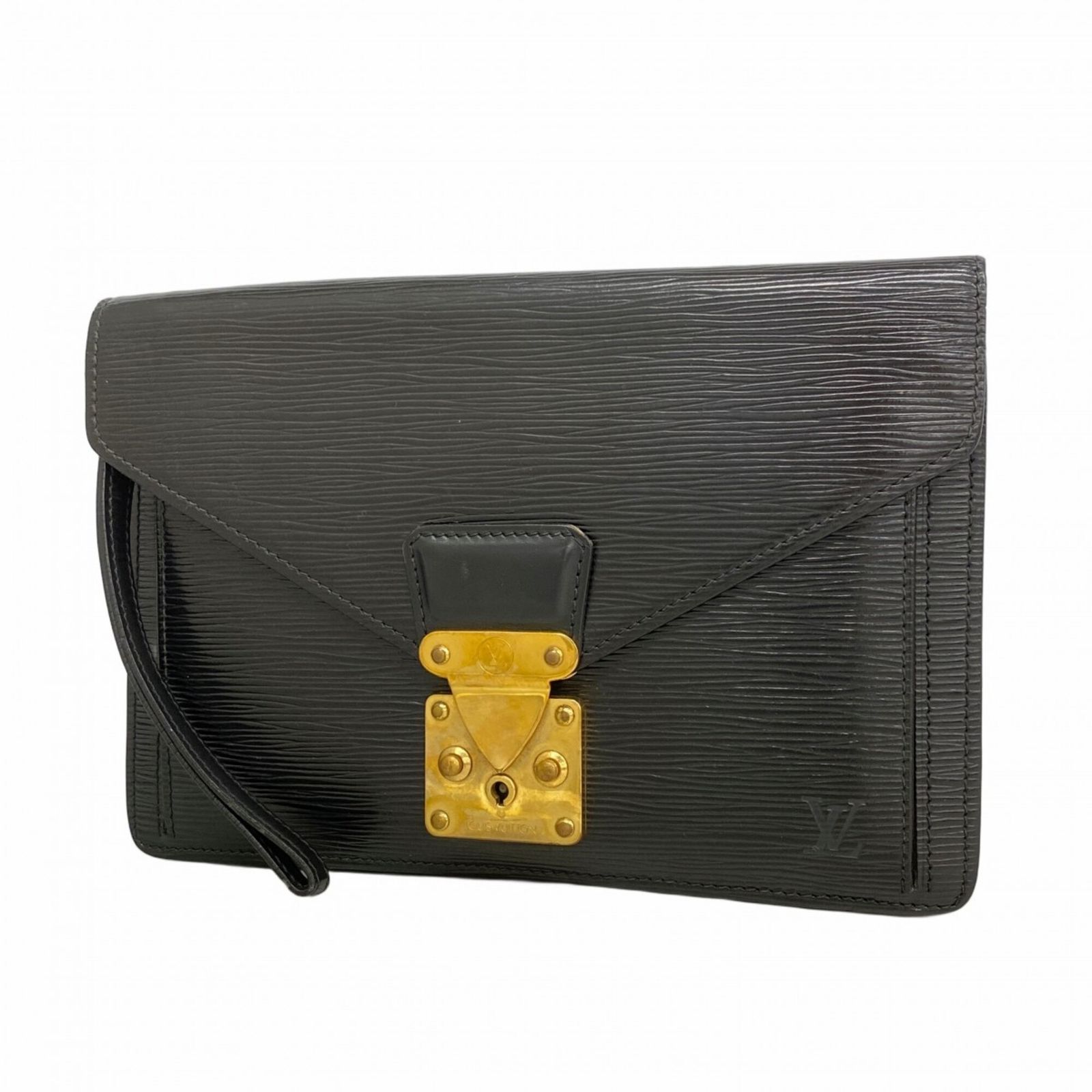 ルイ・ヴィトン(Louis Vuitton) ルイ・ヴィトン クラッチバッグ エピ ポシェットセリエドラゴンヌ M52612 ノワールメンズ